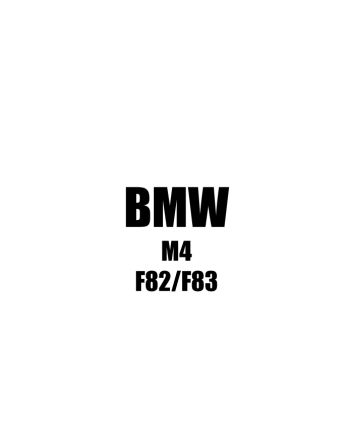 BMW M4 F82 F83