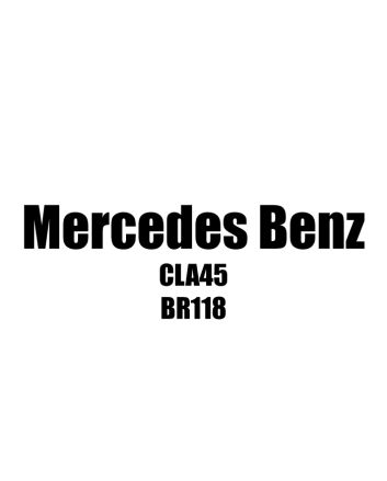 Mercedes Benz CLA 45 AMG BR118