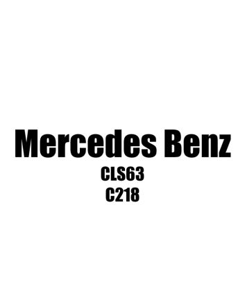Mercedes Benz CLS63 C218