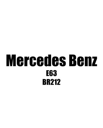 Mercedes Benz E63 BR212