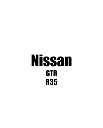 Nissan GTR R35