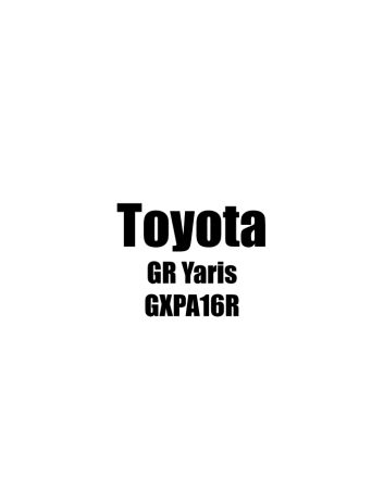 Toyota Yaris GR GXPA16R