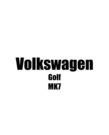 Volkswagen Golf MK7