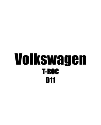 Volkswagen T-ROC D11