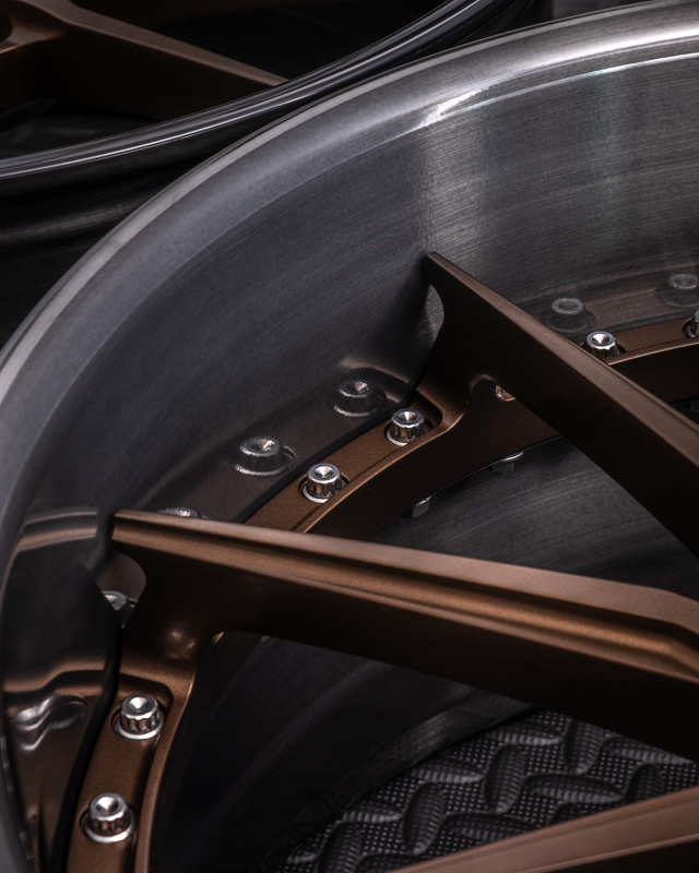Satin bronze Chrome & Tint Clear II